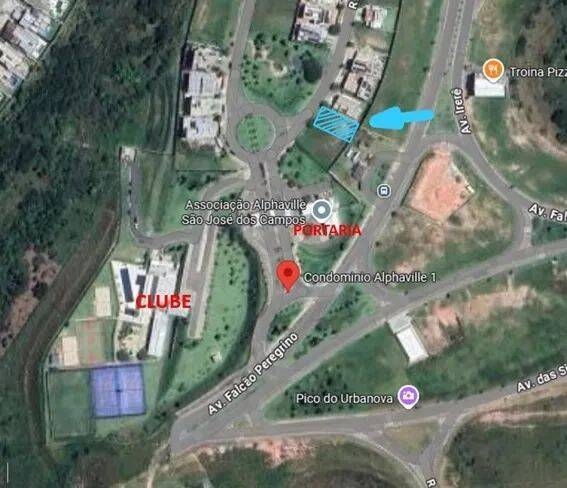 Terreno Alphaville I  para Venda - Urbanova-São José dos Campos