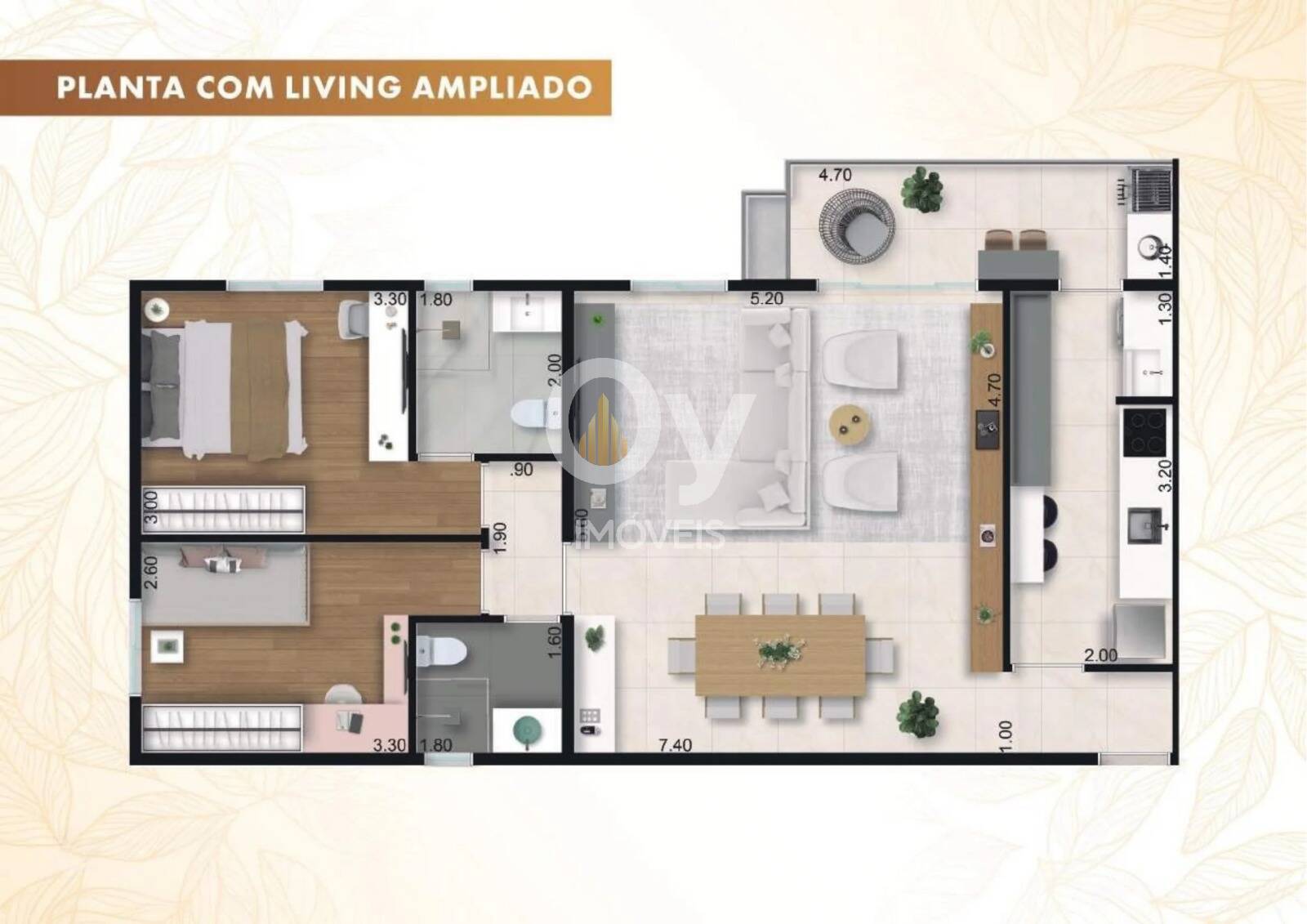 Lançamento Maxximo Prime - 3 Dorms c/Suíte + Hobby Box - 2 Vagas