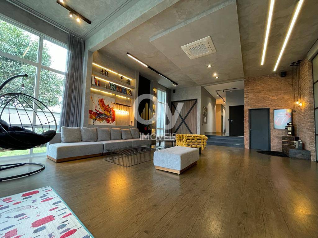 Casa Térrea de Alto Padrão no Condomínio Mirante | Design Industrial