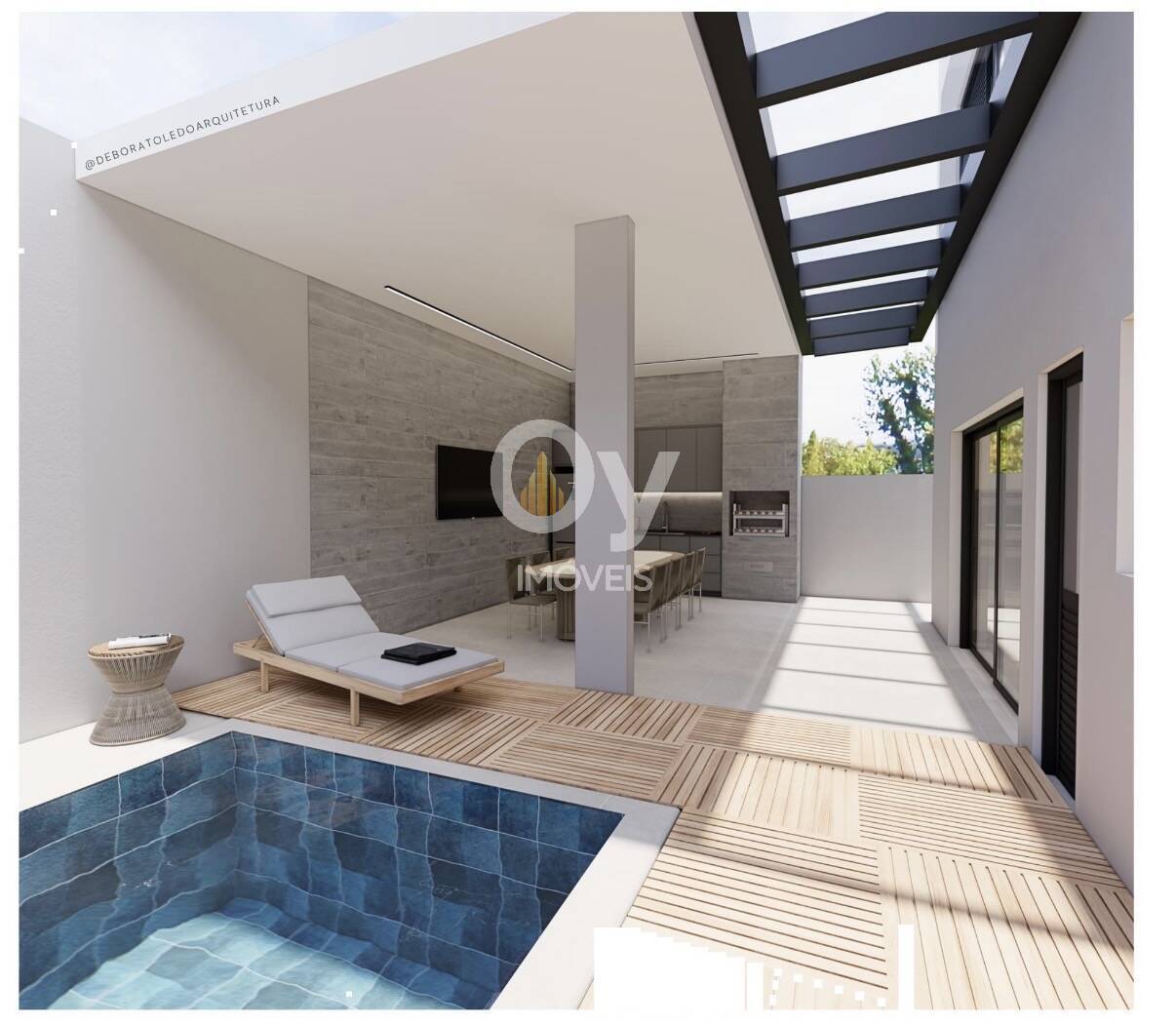 Casa Contemporânea no Jd.Colinas