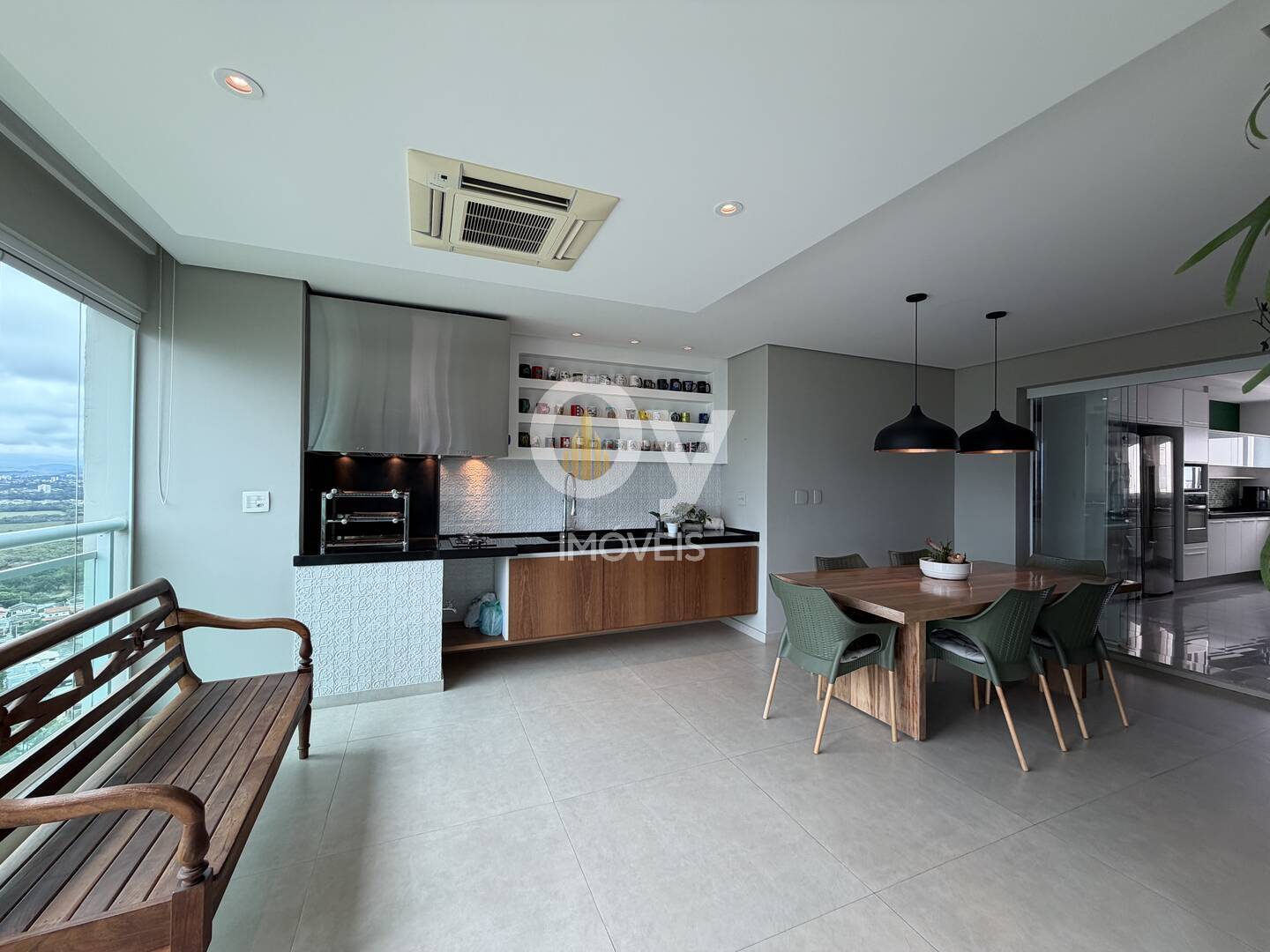 Apartamento 259m no Belvedere – Jardim das Colinas | Vista Livre | 4 suítes