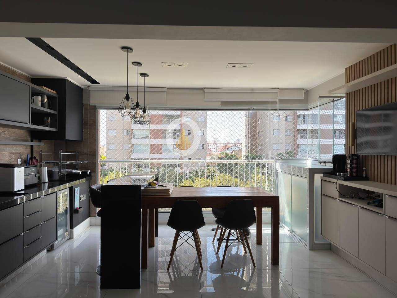 Apartamento Mobiliado| 122 m² | 2 dormitórios (1 Suíte) + 1 reversível