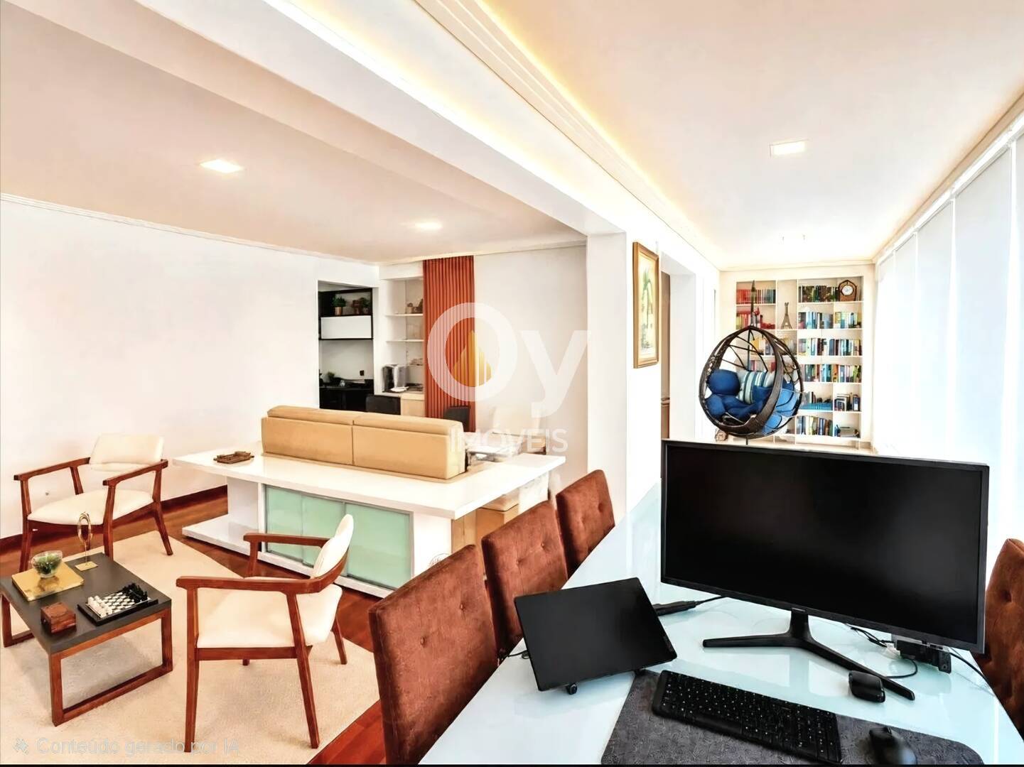 Apartamento 156m², 3 Suítes, Sol da Manhã e Vista Privilegiada em SJC