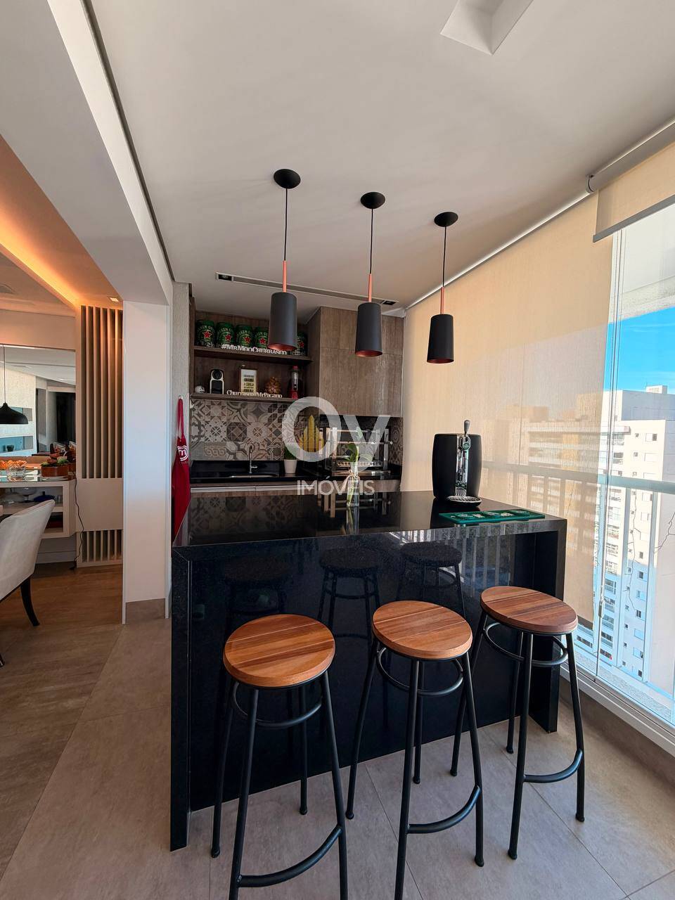 Apartamento de 156m² com 3 Suítes, Varanda Gourmet e Vista Livre