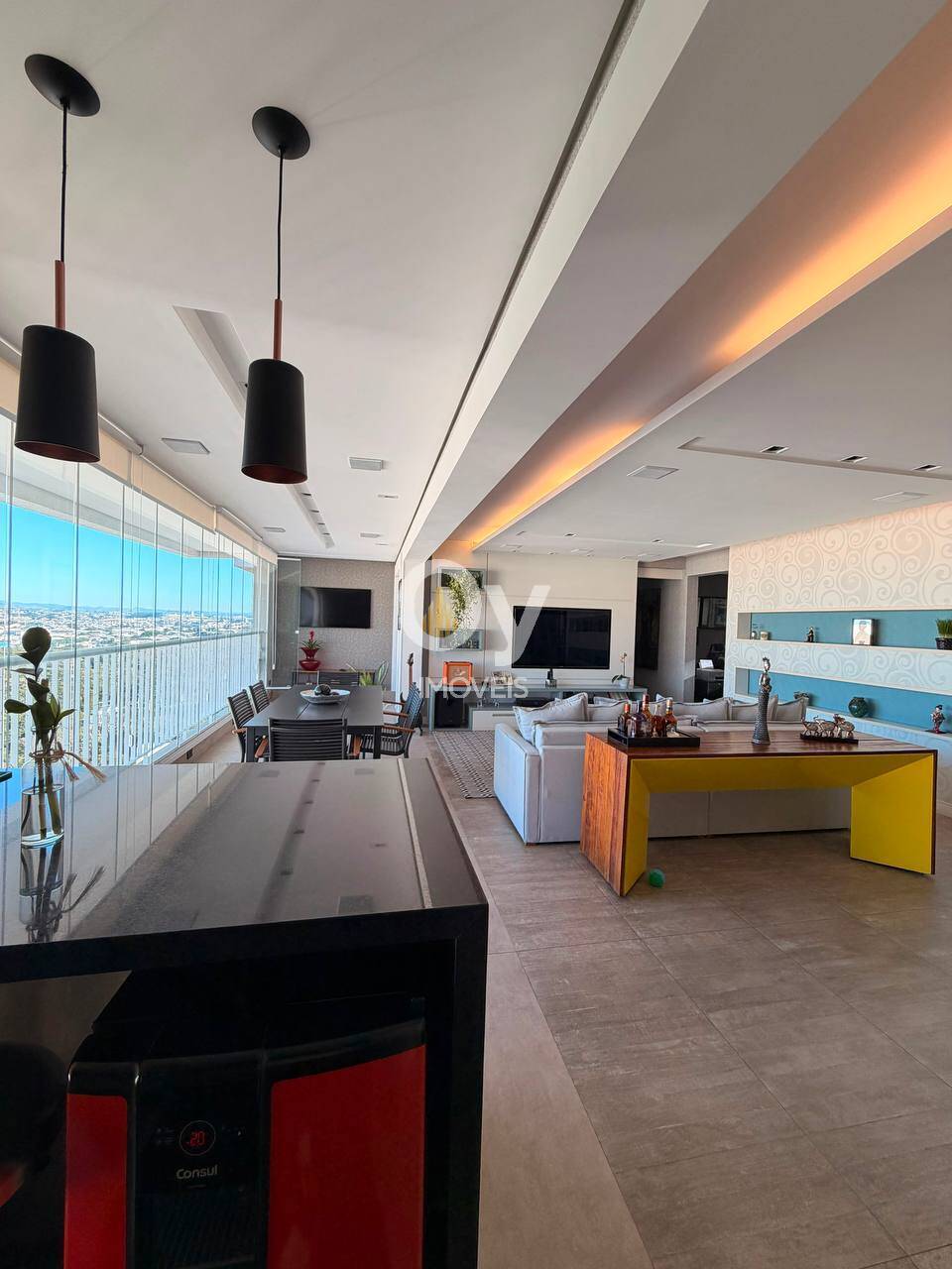 Apartamento de 156m² com 3 Suítes, Varanda Gourmet e Vista Livre