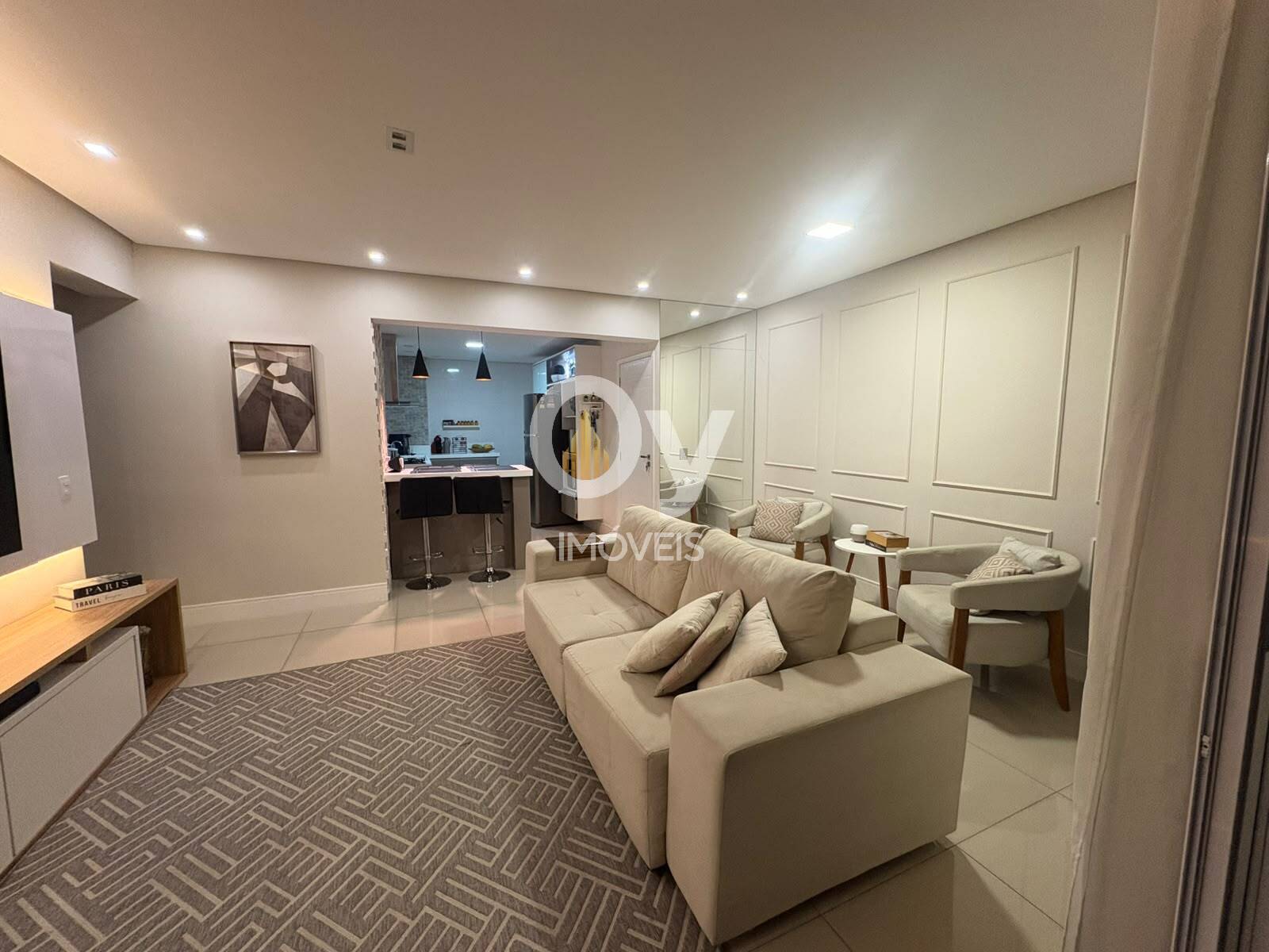Apartamento impecável mobiliado|100 m²|3 dormitórios (1 suíte) + escritório