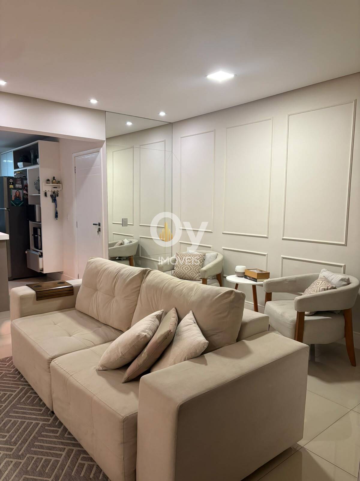 Apartamento impecável mobiliado|100 m²|3 dormitórios (1 suíte) + escritório