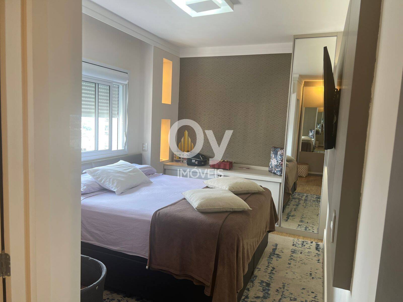 Apto Royal Park SJC | Reformado por Arquiteta, 3 Suítes e 3 Vagas