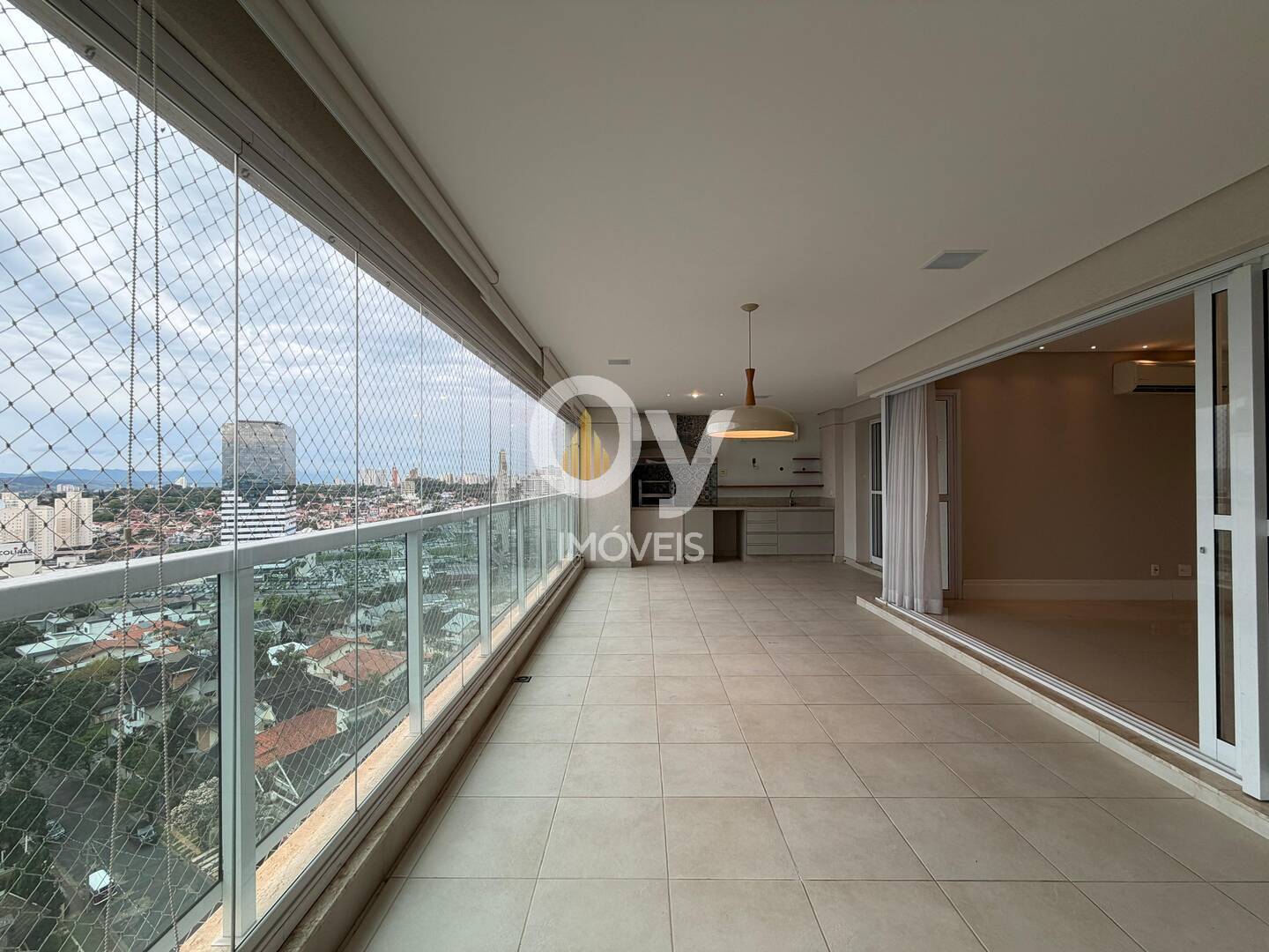 Apartamento Edifício Paesaggio SJC | 278m², 4 Suítes, Vista Livre e 4 Vagas