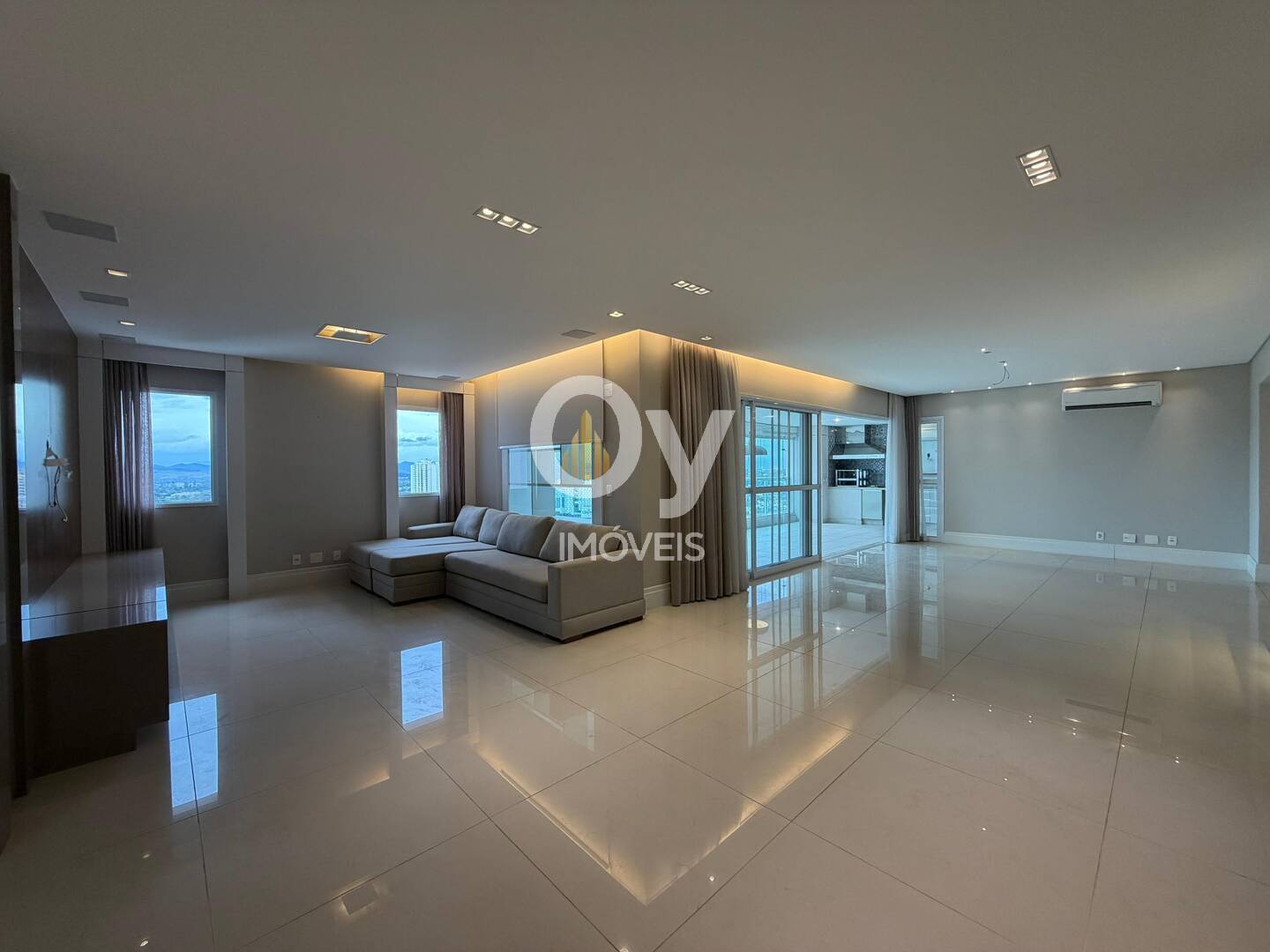 Apartamento Edifício Paesaggio SJC | 278m², 4 Suítes, Vista Livre e 4 Vagas