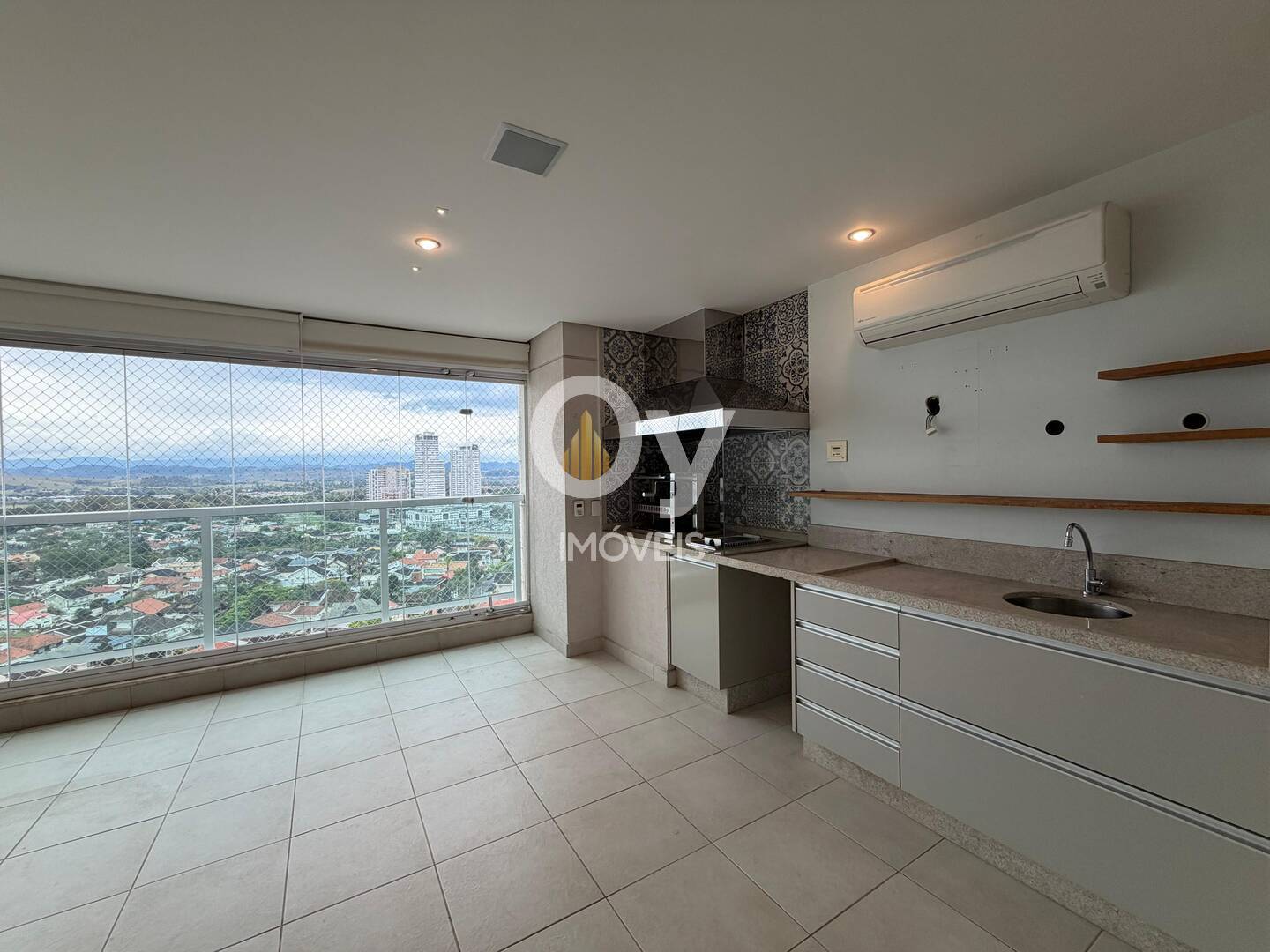 Apartamento Edifício Paesaggio SJC | 278m², 4 Suítes, Vista Livre e 4 Vagas