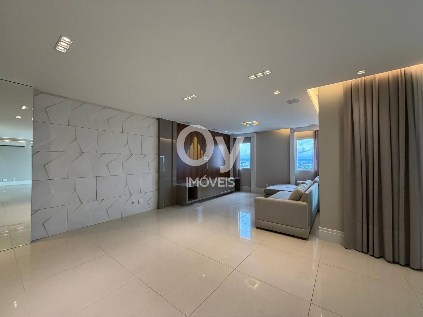 Apartamento Edifício Paesaggio SJC | 278m², 4 Suítes, Vista Livre e 4 Vagas