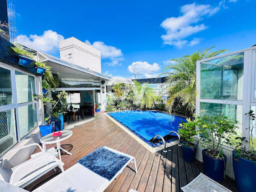 Penthouse com 3 dormitórios à venda, 182 m² por R$ 1.580.000,00 - Pitangueiras - Guarujá/SP